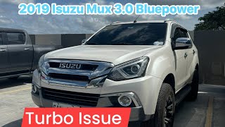 7 years old Isuzu Mux - low power issue error code P0299 P0241 | EVRV solenoid replacement