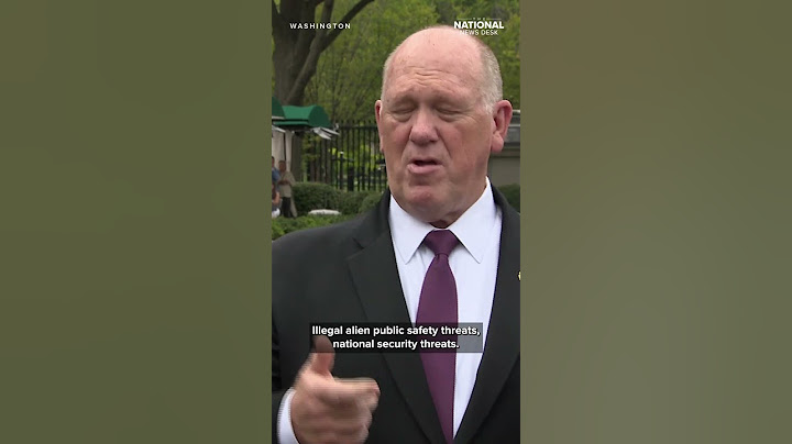 Tom Homan, Border Czar, on Indiana's "Speedway Slammer"