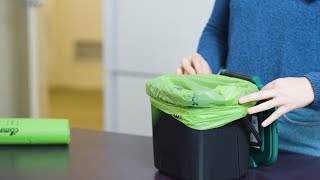 How to use a kitchen caddy for food waste