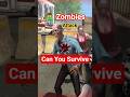Zombie Apocalypse Survival | Last Human vs Undead #shorts #shortvideo #zombie #ytshorts #gaming #yt
