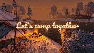 Join me by the campfire - A Peaceful Winter Evening in Medieval Dynasty VR screenshot 1