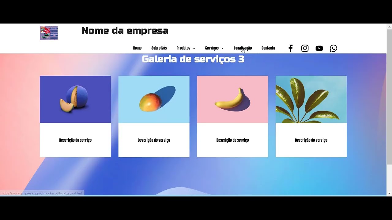Website Template Multiple Pages YouTube