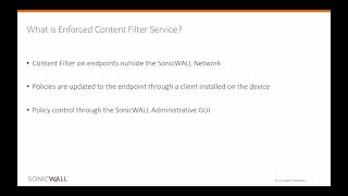 How to manually download the SonicWall Content Filtering Client