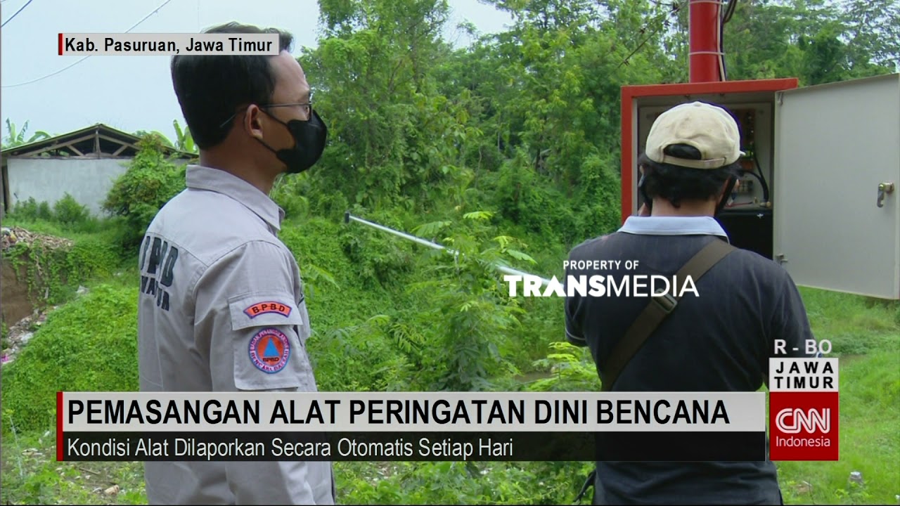 Pemasangan Alat Peringatan Dini Bencana