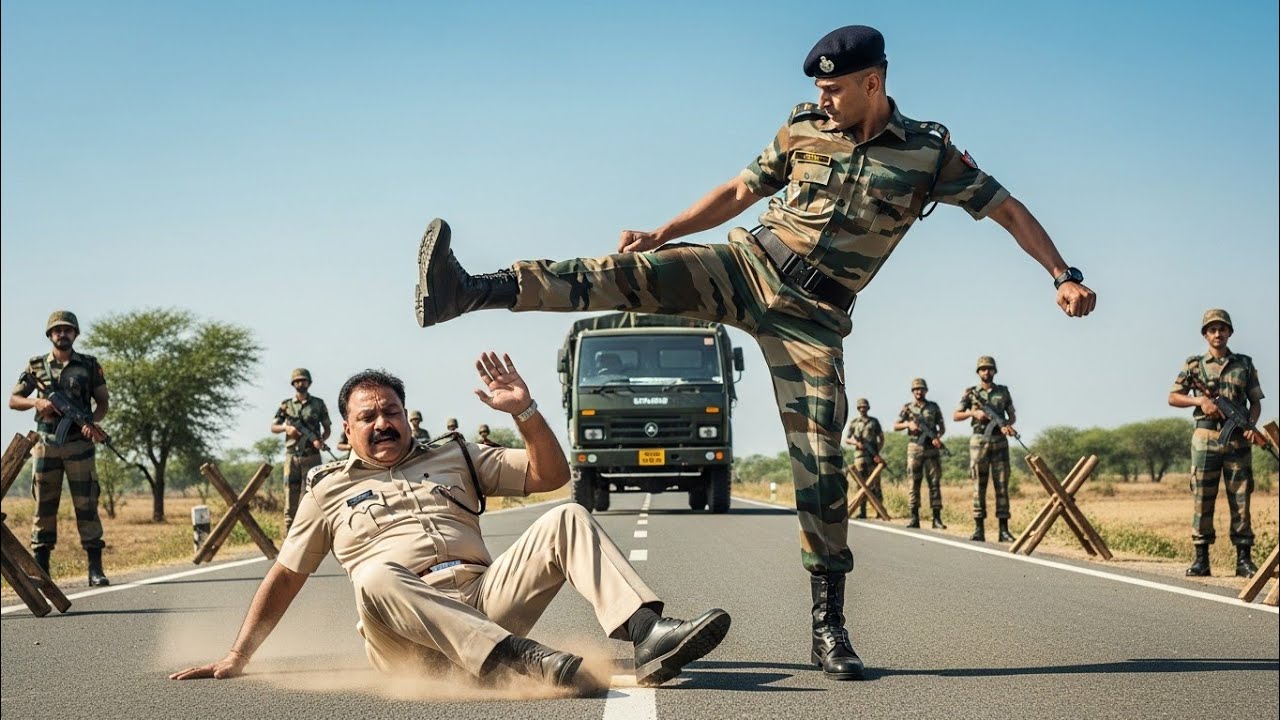 आर्मी कैप्टन को गिरफ्तार करना इंस्पेक्टर को बहुत भारी पड़ गया ।