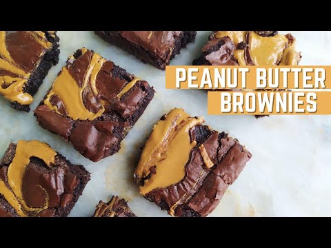 Video: Erdnussbutter Brownie