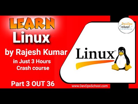 Видео: Linux Fundamental Tutorials in Just 3 Hours by Rajesh