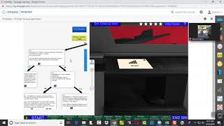 Example of Simulation - Printer Queue Jammed