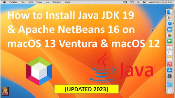 How to Install Java JDK 19 & Apache NetBeans 16 on macOS 13 Ventura & macOS 12 !! [Updated 2023]