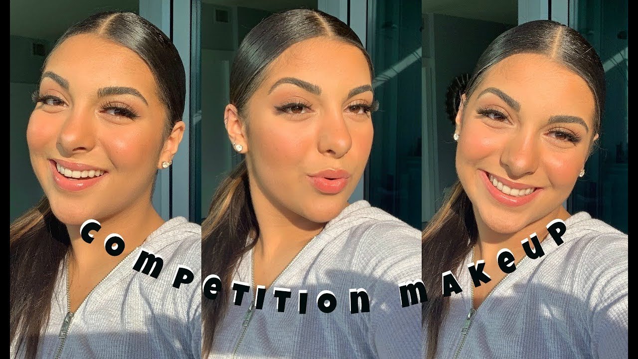 dance competition makeup routine YouTube