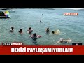 Denizi paylaşamıyorlar!