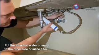 SCOPE ASIA's Protection against Legionella & Bacterias - How to install SCOPE ASIA's inline filter