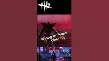 Who Am I? Wrong answers only.