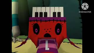 Midnight Horror School Hikky And Liddy Tought Piranin Was Sick