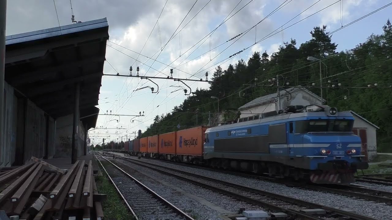 Bahnverkehr zwischen Ljubljana und Postojna Teil 1 (Juni 2025)