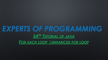 JAVA Programming tutorials in urdu/hindi  (24th Tutorial)  For each loop | enhanced for loop in java