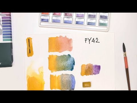 Охра желтая PY42