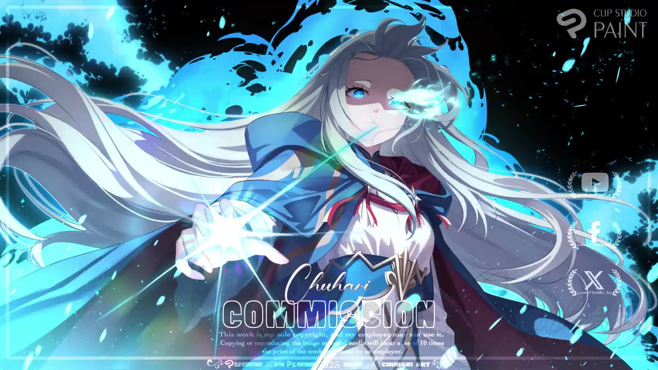 Speed paint] Commission Work 09 - YouTube