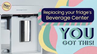 How to replace the Beverage Center on your Bespoke refrigerator | Samsung US