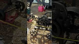 Interesting engine running at the Florida Flywheelers tractor show #shorts