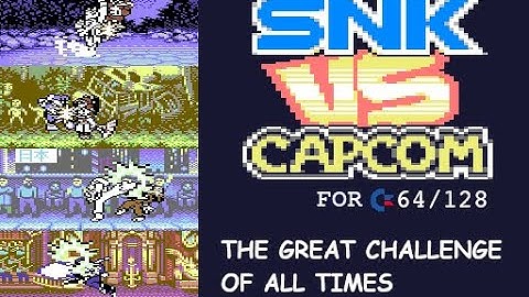 C64 new versus fighting game - SNK vs CAPCOM for C64/C128 - First final release