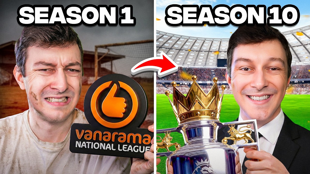Can I Win the Premier League with a Non-League Team in 10 Seasons?