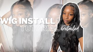 Frontal Wig Install| Tutorial
