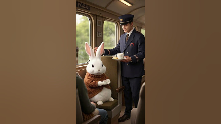 Bunny’s Train Adventure! 🚂🐰 , A Heartwarming Reunion at the Station! #rabbit #bunny #shortvideo