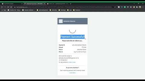 GRIP || Internship|| Task-4 Payment Integration