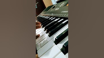 Thumbnail of Ninnila Ninnila song in piano || instagram reals || #shorts