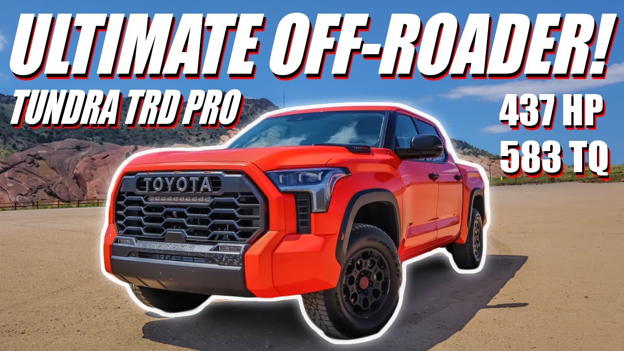 2023 TOYOTA TUNDRA TRD Pro Car Review! INTERIOR and EXTERIOR Walkaround