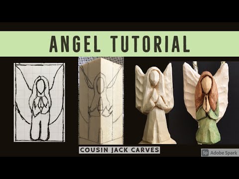 Angel Woodcarving Tutorial Part 1