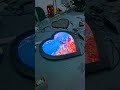 Custom heart shape LED display