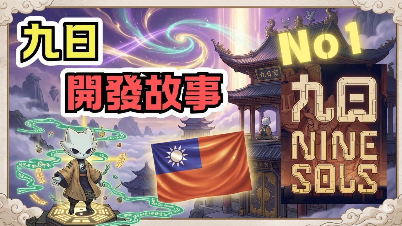 跌入地獄到「兩年內」狂賣破百萬套！《九日》殺出重圍的開發血淚史！《九日》開發故事　#九日 #ninesols #獨立遊戲  #赤燭 縮圖