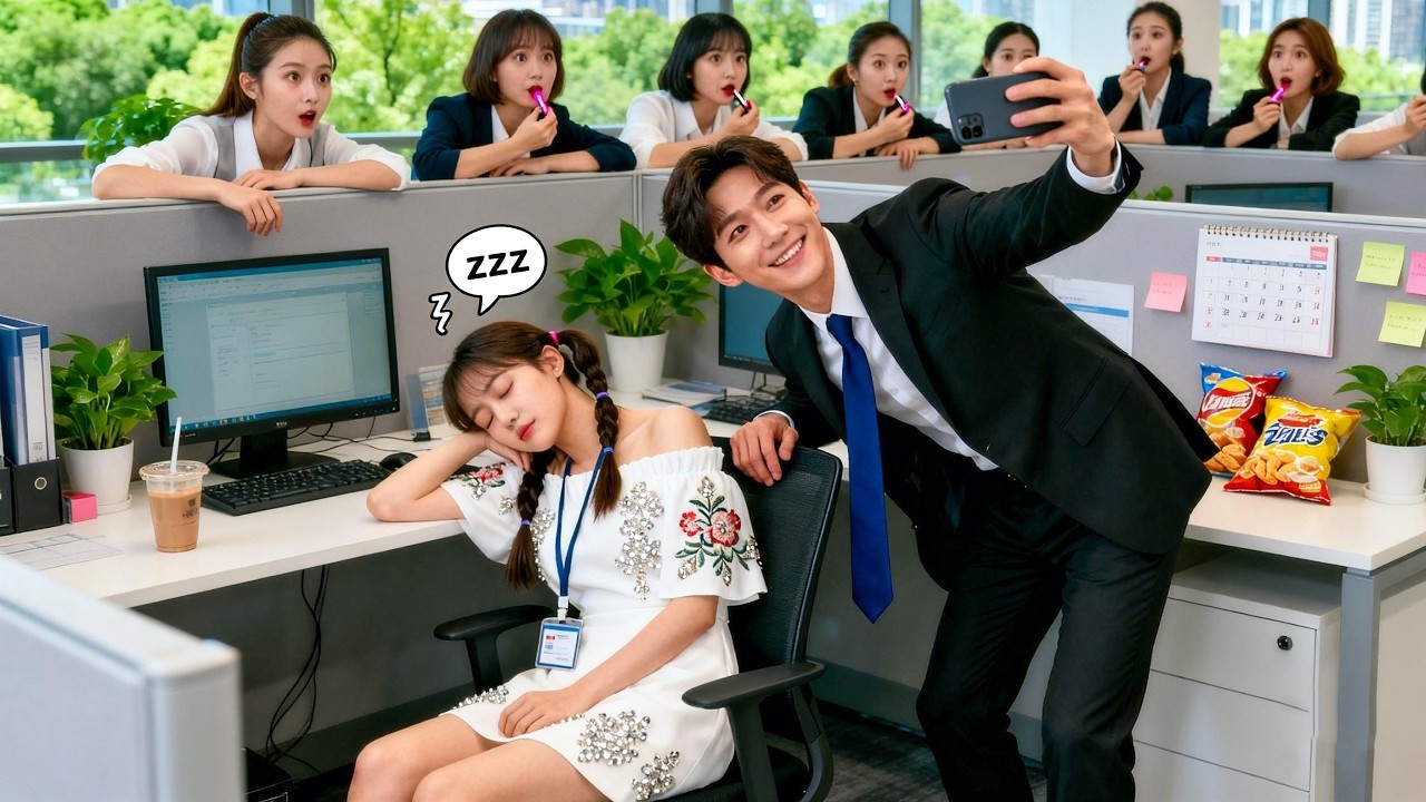 CEO Feigns Poverty to Test His Girlfriend, But Finds Her Asleep at Work and Falls in Love!