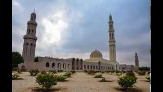 Grand Mosque Muscat  Time Lapse