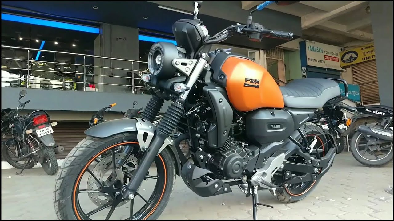 All New Yamaha FZ-X Detailed Review with All Colours - YouTube