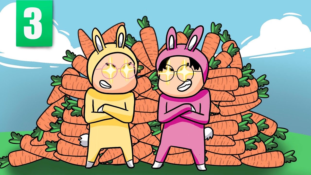 Pemburu Terhebat Lobak Merah!  | Super Bunny Man #3