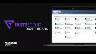 FastRecruit: Full Page Draft Board