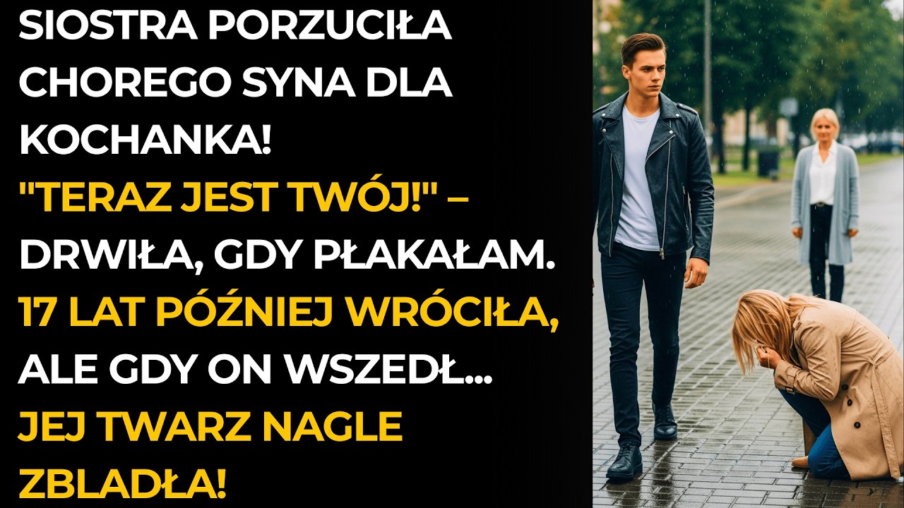 Siostra porzuciła chore dziecko na mojej kanapie. Po wielu latach gorzko tego pożałowała!