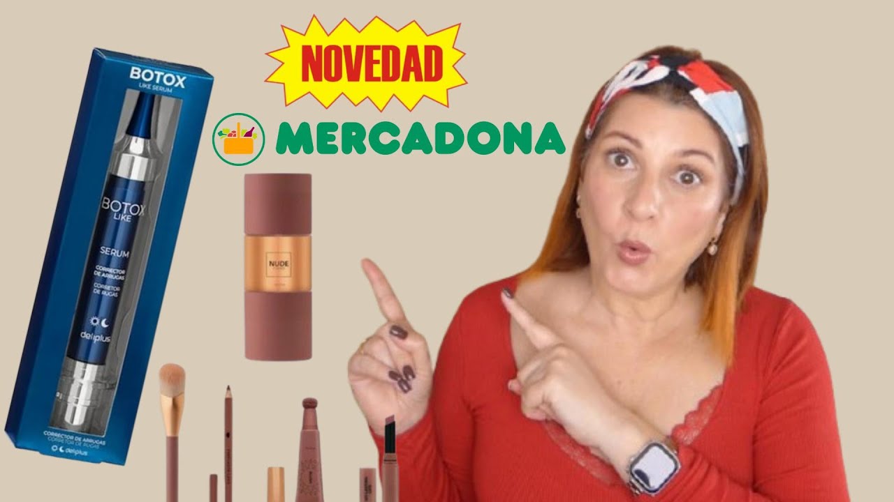 🔥Nuevo serum BOTOX 💉 de MERCADONA y combo NUDE 🤎