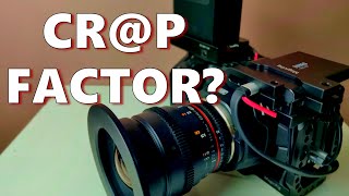 Blackmagic 6k/6k Pro crop factor. Show, don't tell