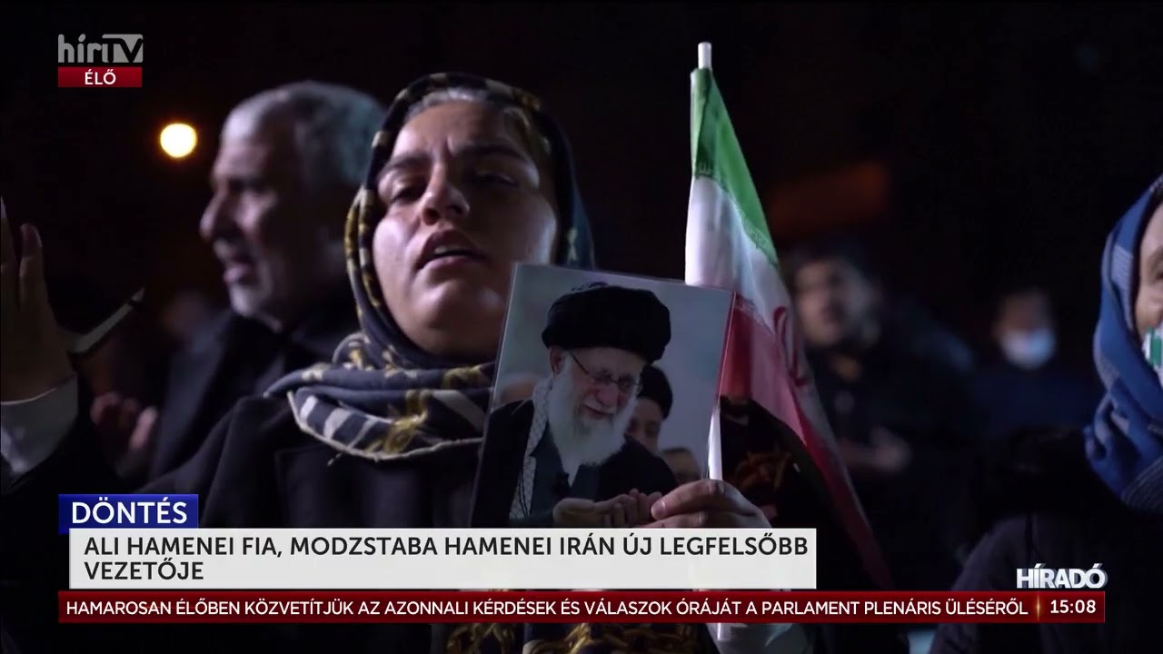 Ali Hamenei fia, Modzstaba Hamenei Irán új legfelsőbb vezetője - HírTV