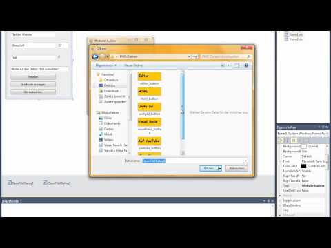 Visual Basic 2010 - Website Builder [German]