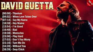 David Guetta Greatest Hits EDM Songs of All Time  Music Mix Playlist 2024