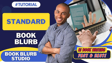 📚 AI Book Generator: Write the Perfect Standard Book Blurb in Minutes