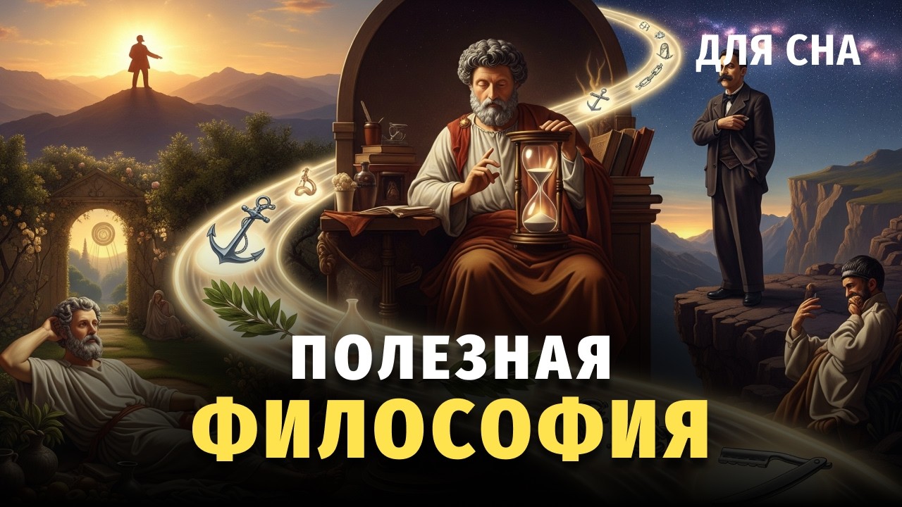 🌙 Лекция для сна ✨ Лучшее из философии: 20 постулатов для счастья и устойчивости