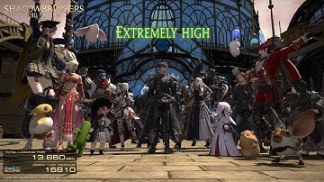 FFXIV: Shadowbringers - Trying the Benchmark, Hrothgar and Viera Creation