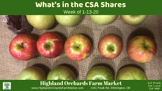 What’s in the CSA shares (week of 1-13-20)