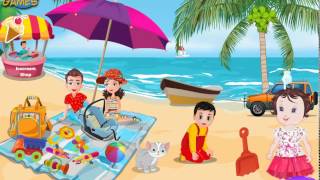 Baby Lisi Beach Party Game for Kids HD Video screenshot 3